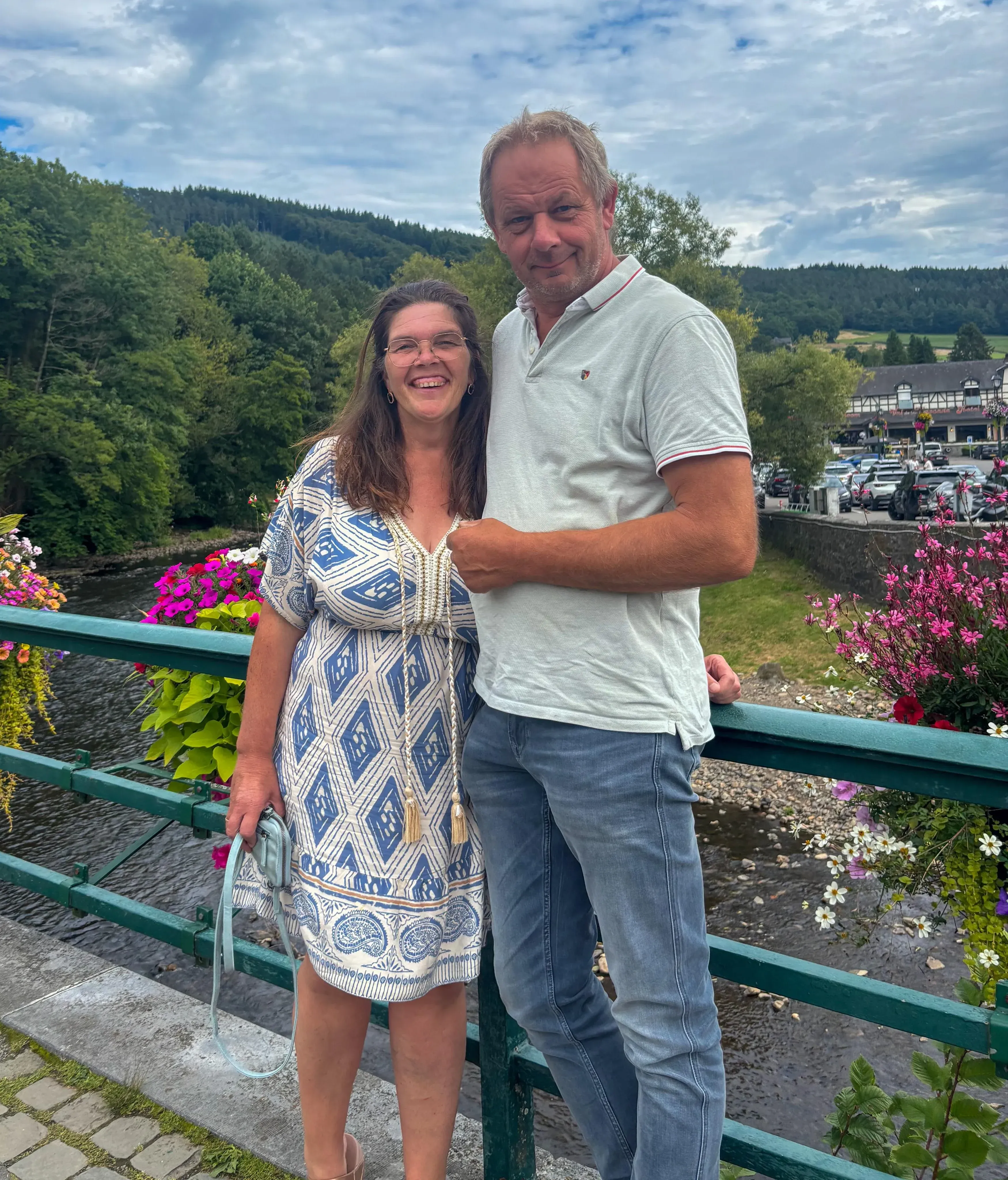 Tonnie en Marjolein, eigenaren van B&B 't Bloemenveld