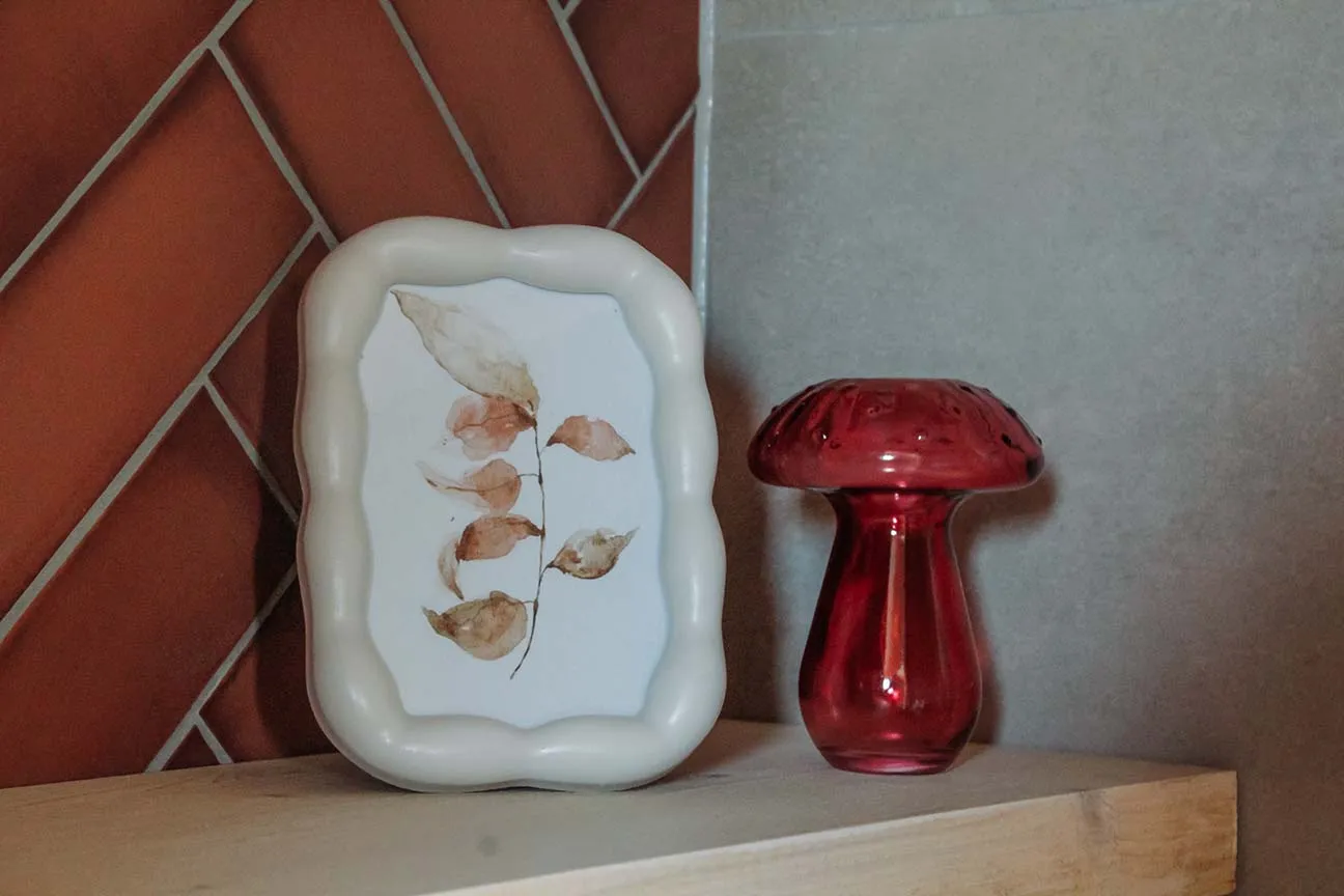 Decoratie b&b bloemenveld