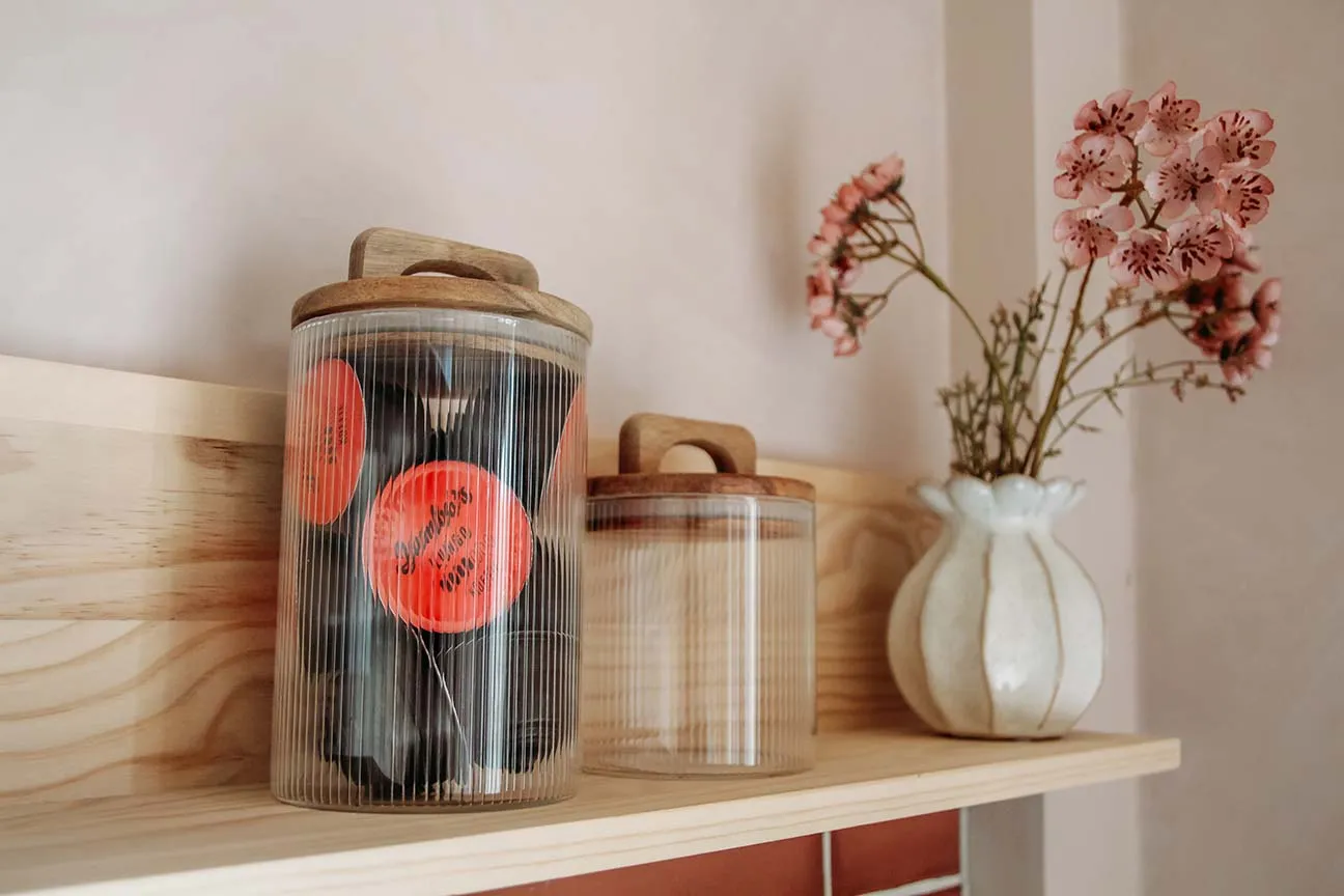 Decoratie b&b bloemenveld