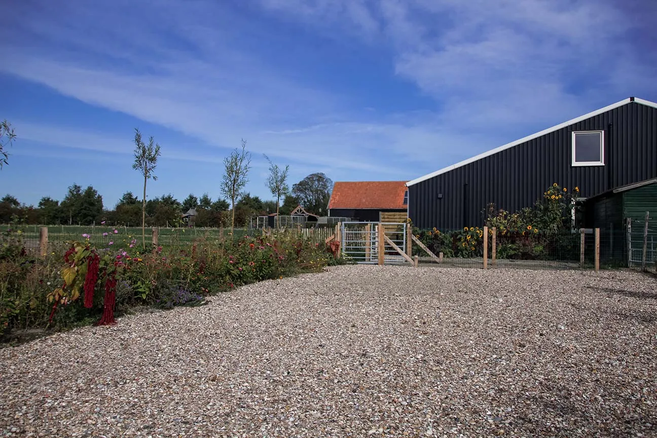 Parkeerplaats b&b bloemenveld